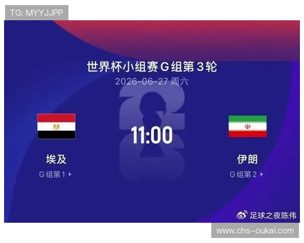 世界杯埃及对阵伊朗比赛赔率分析与预测指南